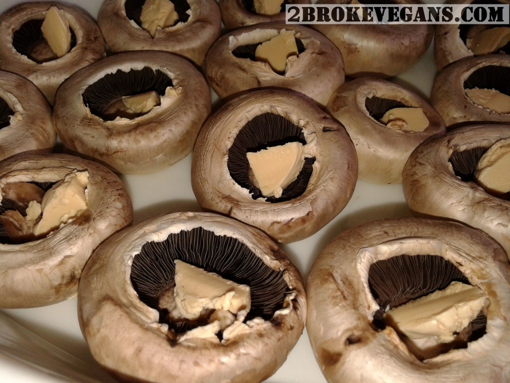 Stuffed Mushrooms with Almond Cream 1