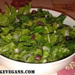 Simple Lettuce Spinach Salad