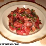 Tomato and Chopped Spinach Salad