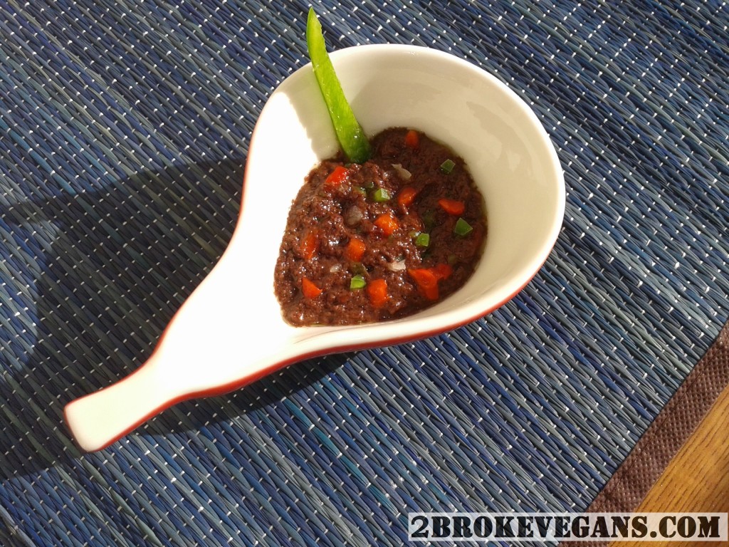 vegan Olive Paste with Peppers