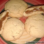 Vegan Hazelnut Cream Filled Cookies