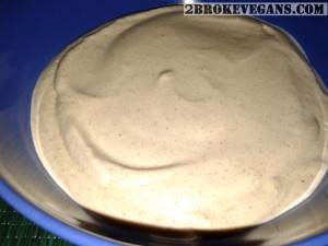 Gluten-free vegan Mozzarella Cheese Cream