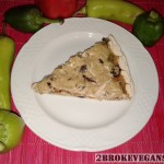 gluten-free vegan pizza slice