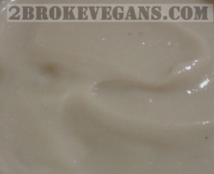 Vegan Gluten-free almond vanilla cream