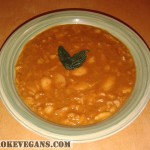 Stove-top vegan baked beans