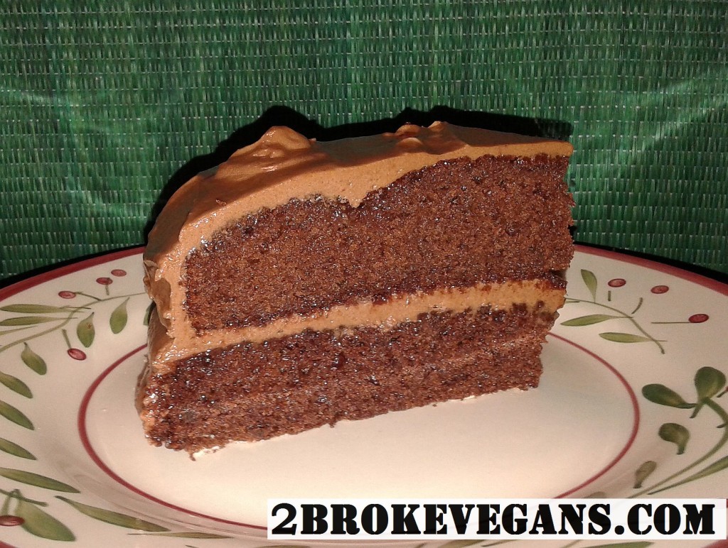 vegan and gluten-free chocolate cake