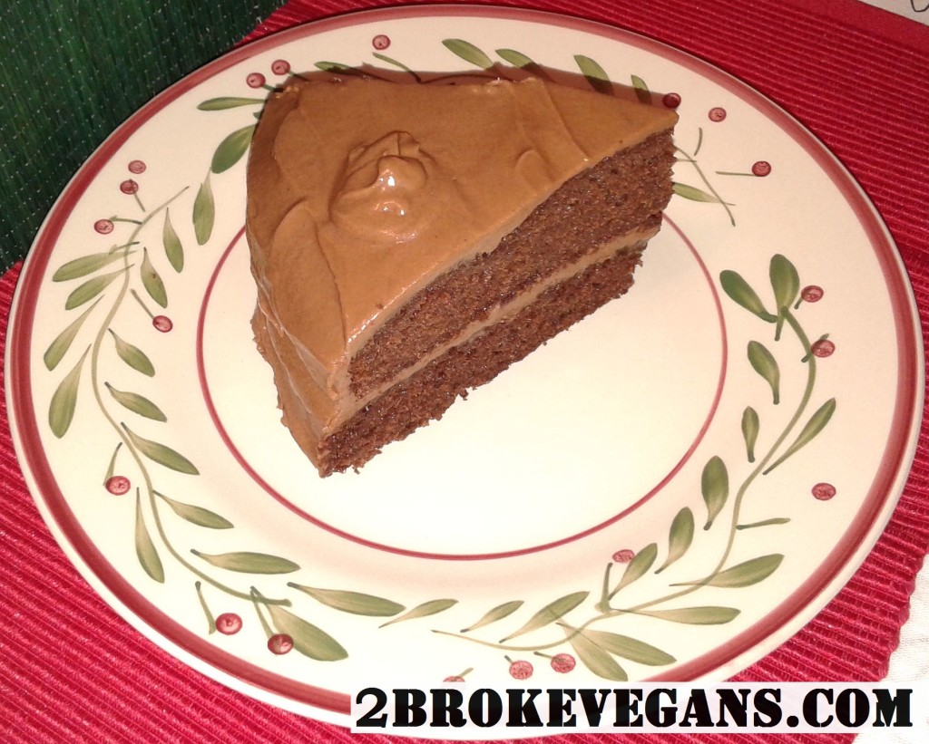 gluten free vegan chocolate layered cake