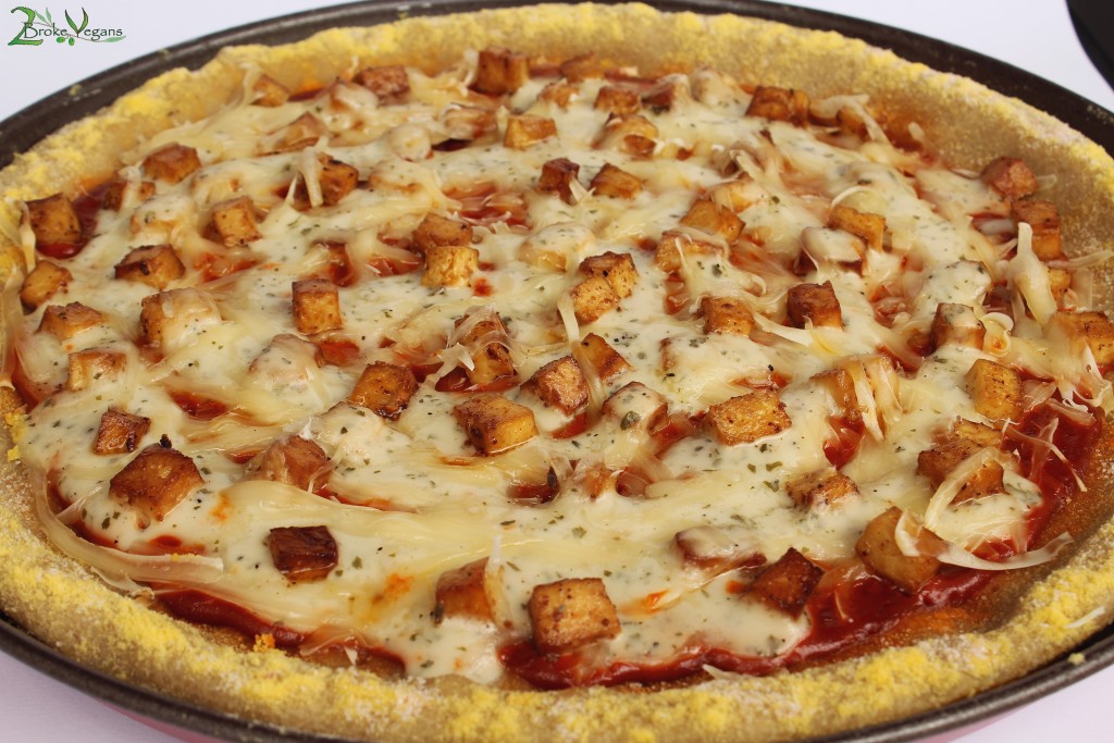 Gluten Free Vegan Buffalo Chicken Pizza Recipe