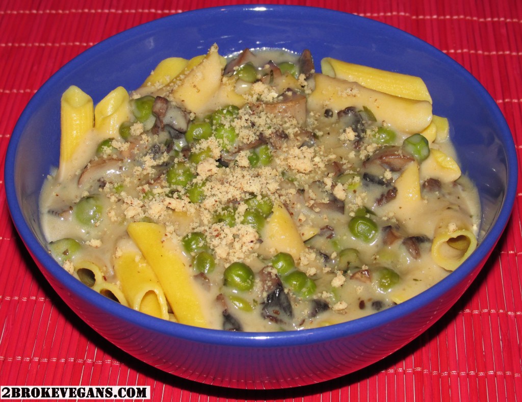 Cheesy Mushroom and Herbs Pasta Recipe