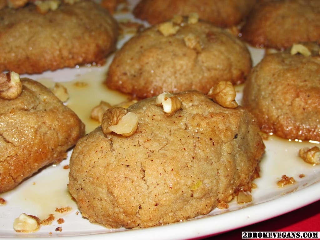 Traditional Greek Glazed Christmas Cookies