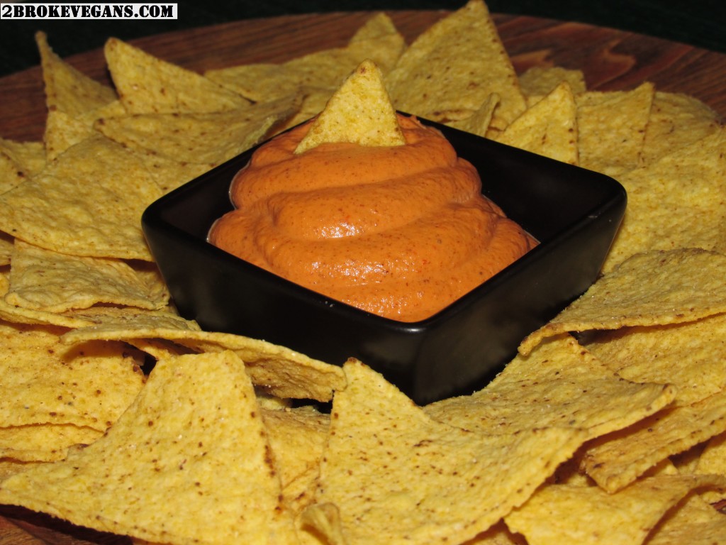 Raw Vegan Sharp Cheddar Cheese Dip