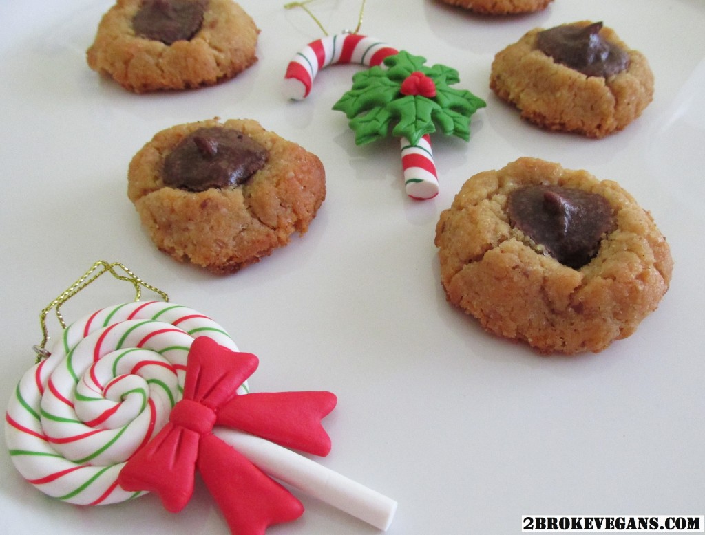 Chocolate Pocket Christmas Cookies