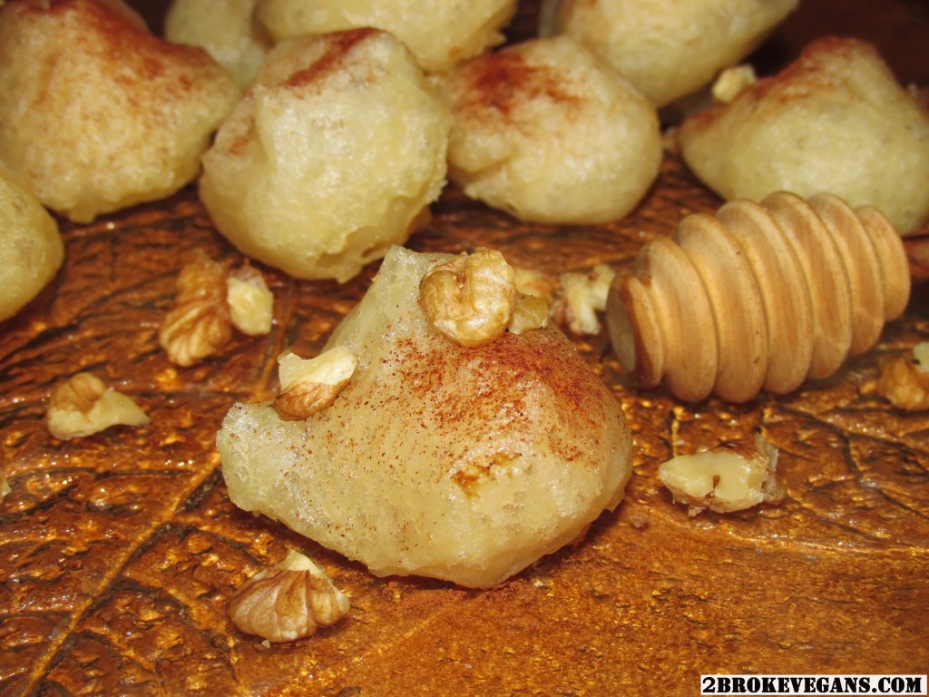 Traditional Greek Doughnut Puffs