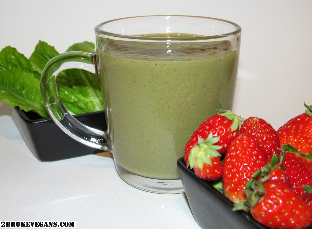 Strawberry Banana Green Smoothie