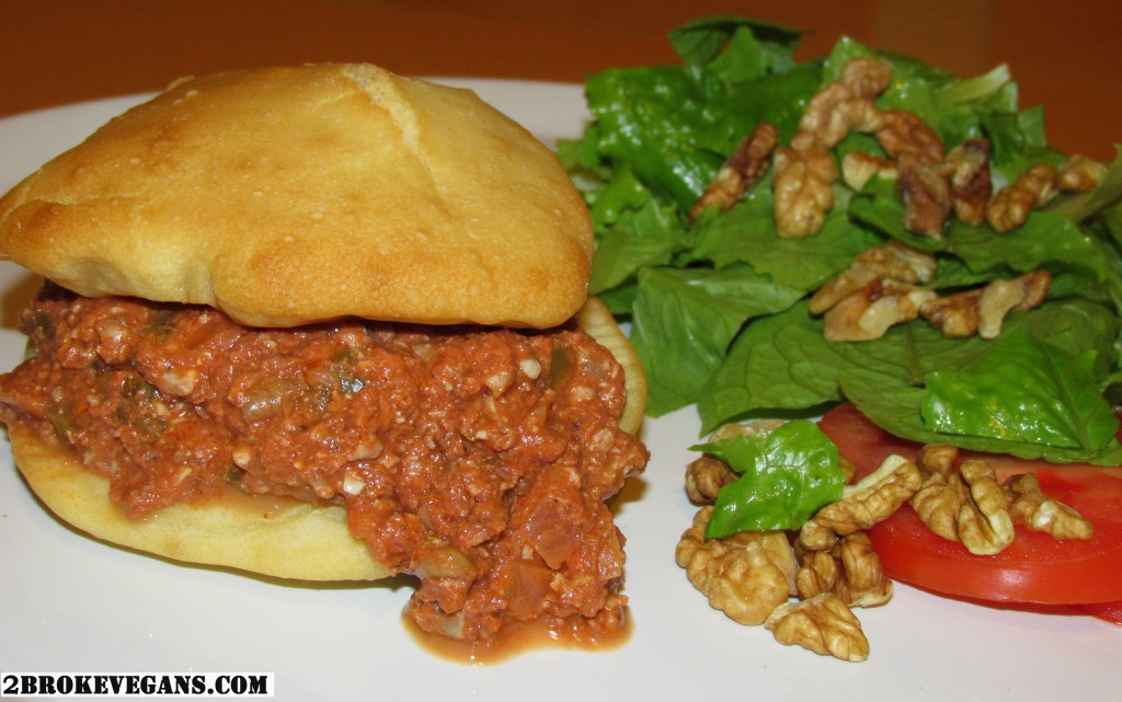 Vegan Sloppy Joes