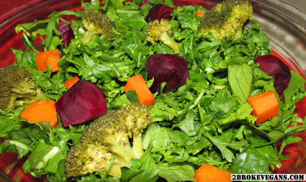 Steamed Vegetable Salad