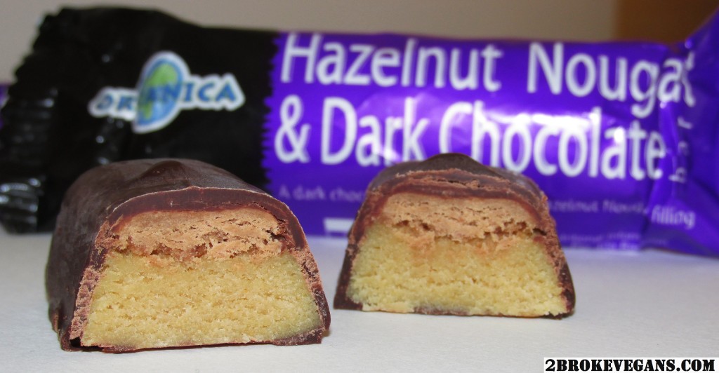 Organica Hazelnut Nougat & Dark Chocolate Candy Bar Review