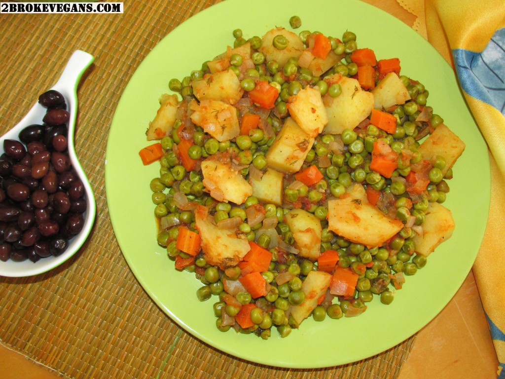Peas with Carrots and Potatoes