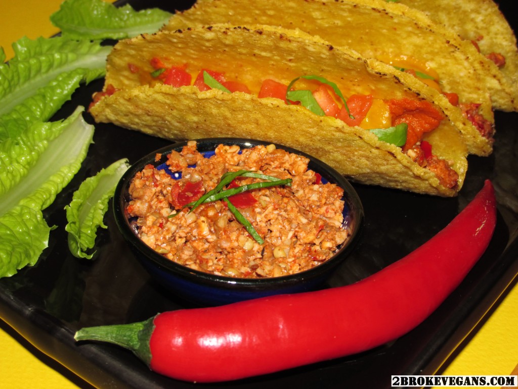 Raw Vegan Taco Meat Spicy
