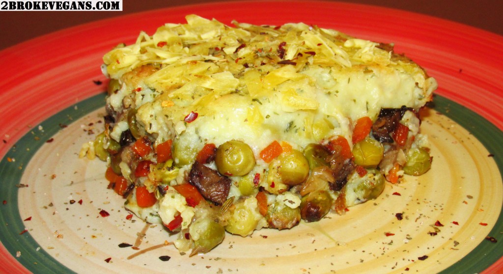 Baked Peas Casserole