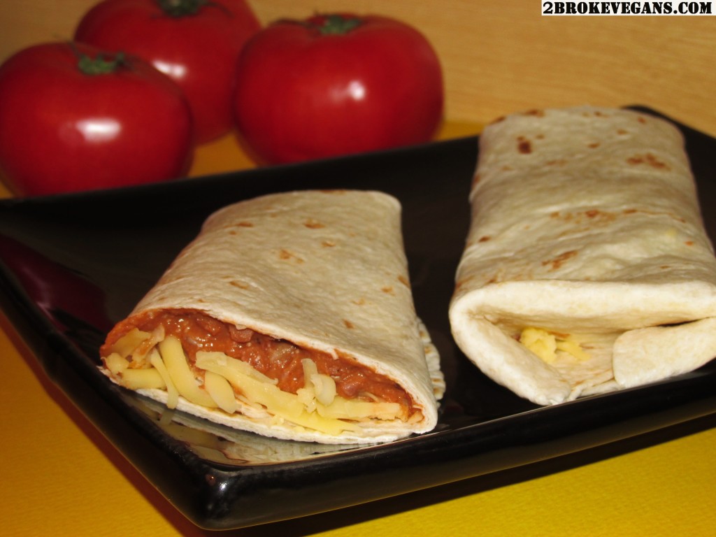 Billie Jean burrito gluten free vegan chili cheese burrito recipe