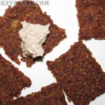 Gluten Free Raw Vegan Flax Seed Crackers