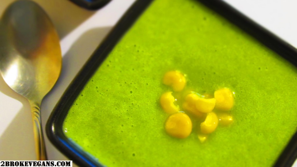 Raw Vegan Pea Soup