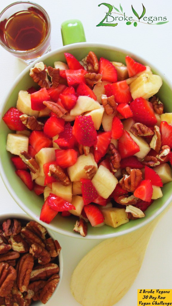 Strawberry Banana Fruit Salad Gluten Free Dairy Free Recipe