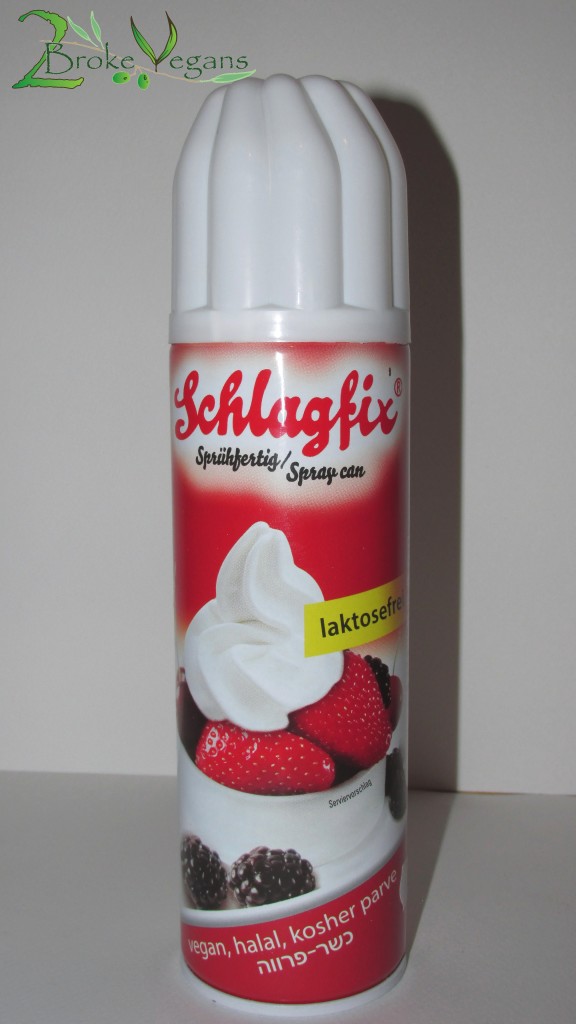 Schlagfix Vegan Whipped Cream Review