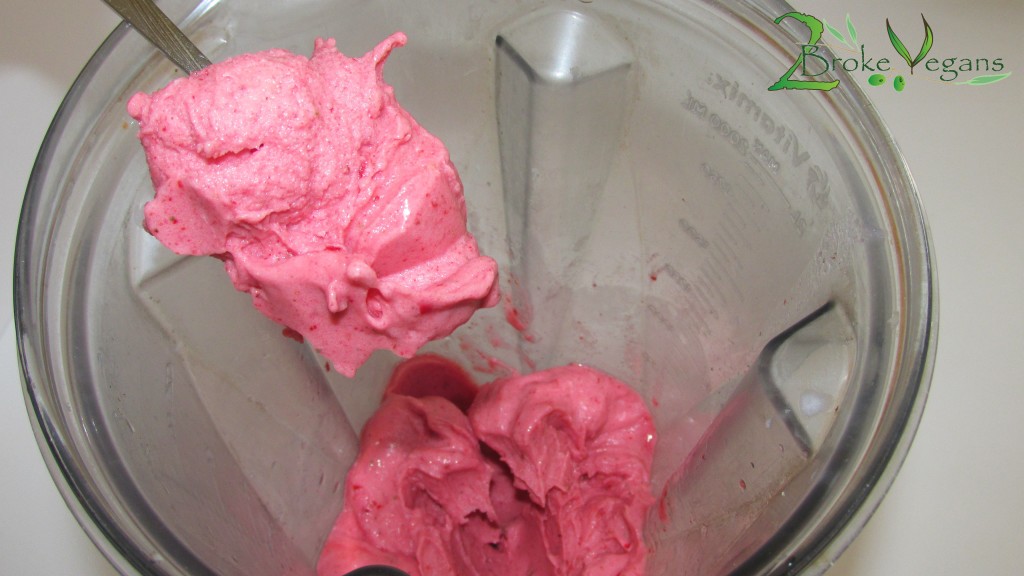 Raw Vegan Gluten Free Dairy Free Strawberry Banana Ice Cream Recipe