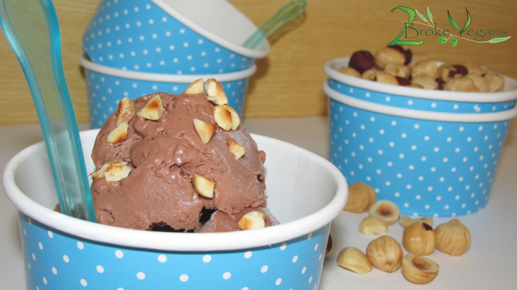 Gluten Free Vegan Hazelnut Chocolate Ice Cream Recipe