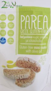 Parea Gluten Free Mini-Rusks Product Review