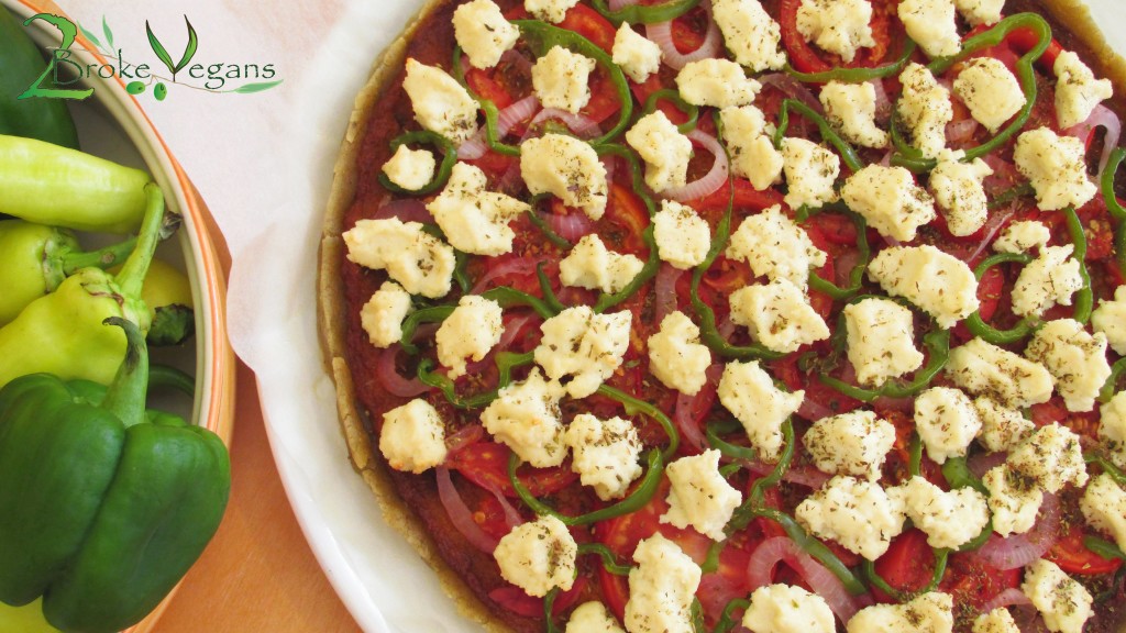 Homemade Vegan Feta Cheese On Pizza Recipe Gluten Free Dairy Free