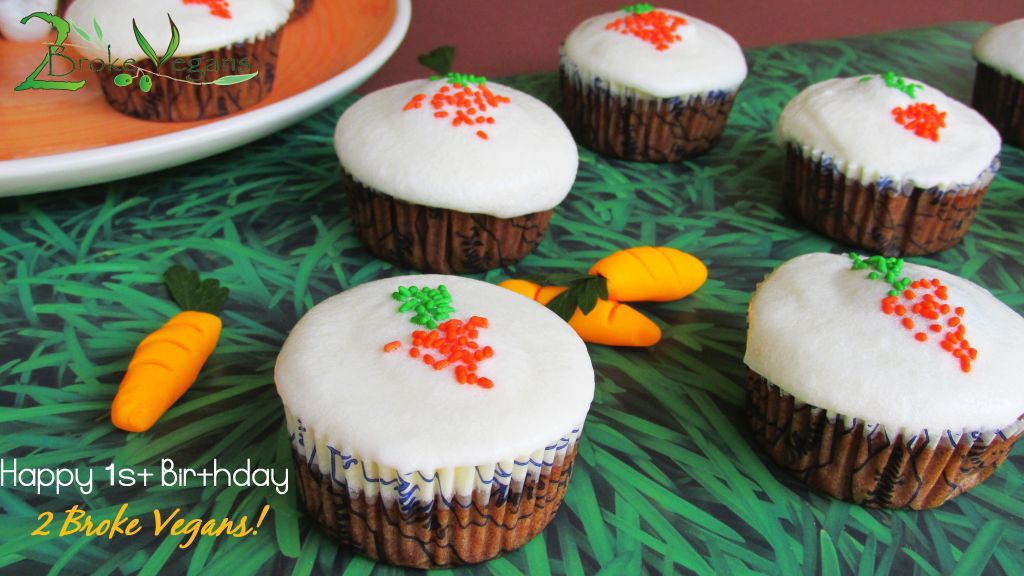 Vegan Gluten Free Carrot Cupcakes Recipe