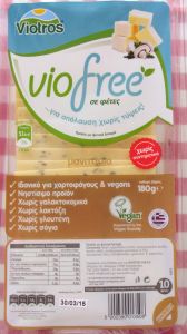 Viotros Viofree Violife Mushrooms Vegan Cheese Slices