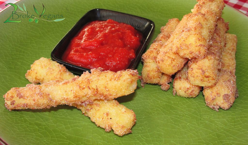 Gluten Free Vegan Mozzarella Sticks Recipe