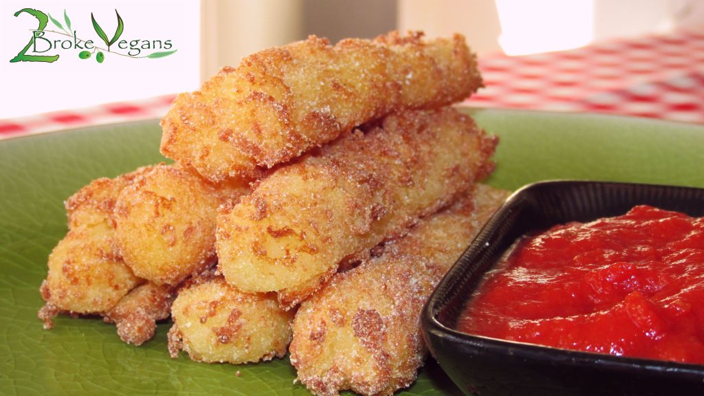 Gluten Free Vegan Mozzarella Sticks Recipe