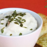 Vegan Sour Cream and Cheddar Dip Recipe Appetizer Gluten Free Snack