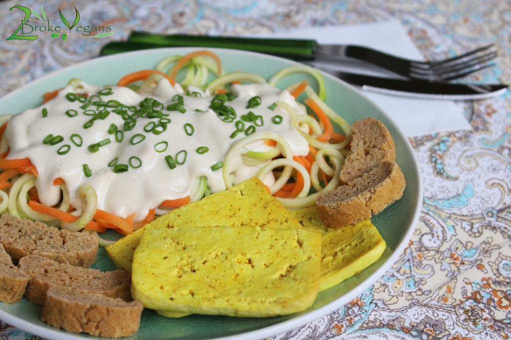 Raw Vegan Alfredo Pasta Recipe