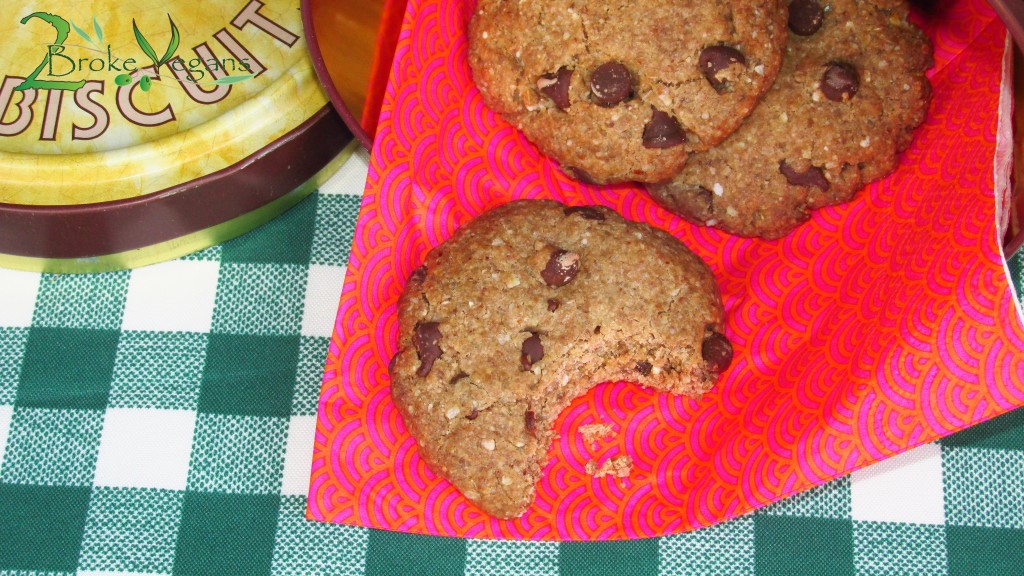 Buckwheat Chocolate Chips Cookies 