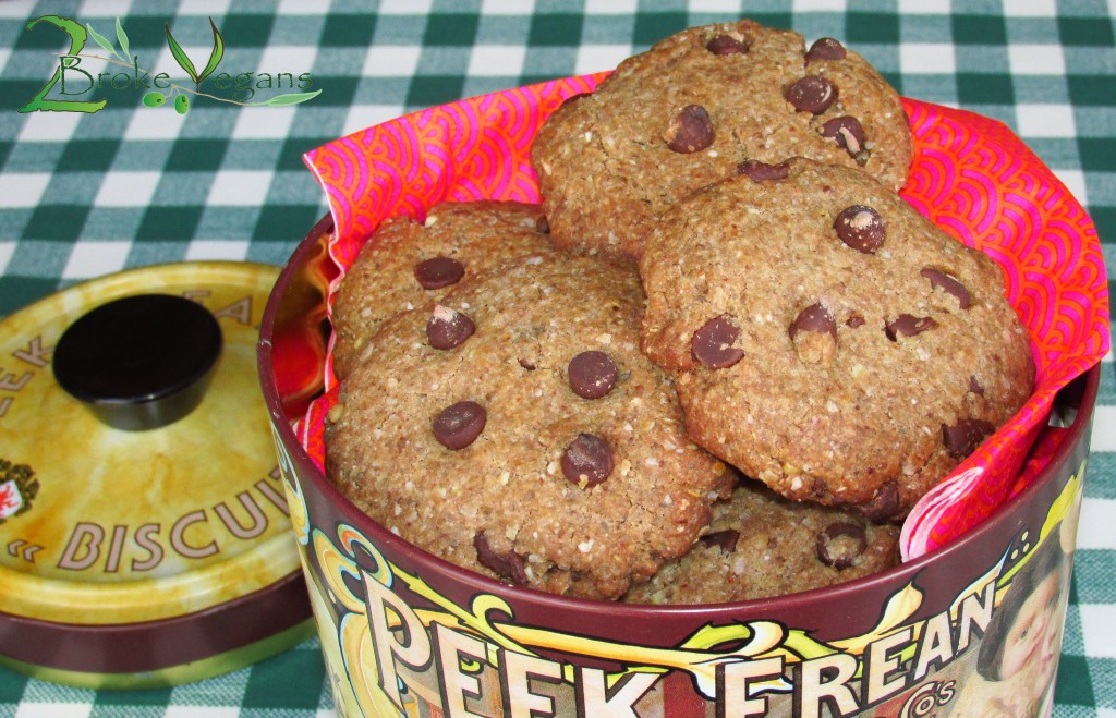 Buckwheat Chocolate Chip Cookies Recipe Lactose Free Vegan Gluten-Free