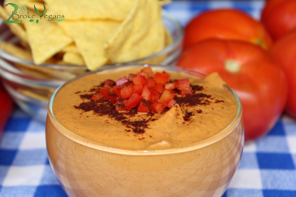 Chipotle BBQ Vegan Cheese Dip Recipe Dairy Free Gluten Free 