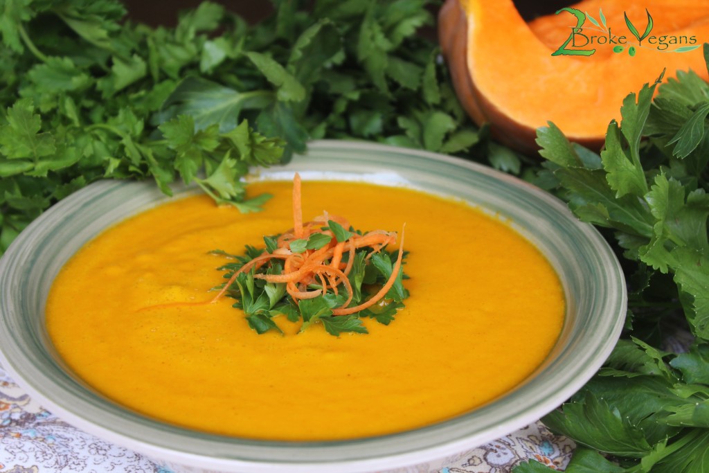 Easy Pumpkin Soup Recipe - Vegan and Gluten Free