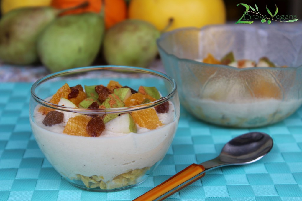 Cashew Cream Fruit Salad Recipe