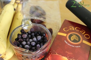 Chocoberry Smoothie Ingredients
