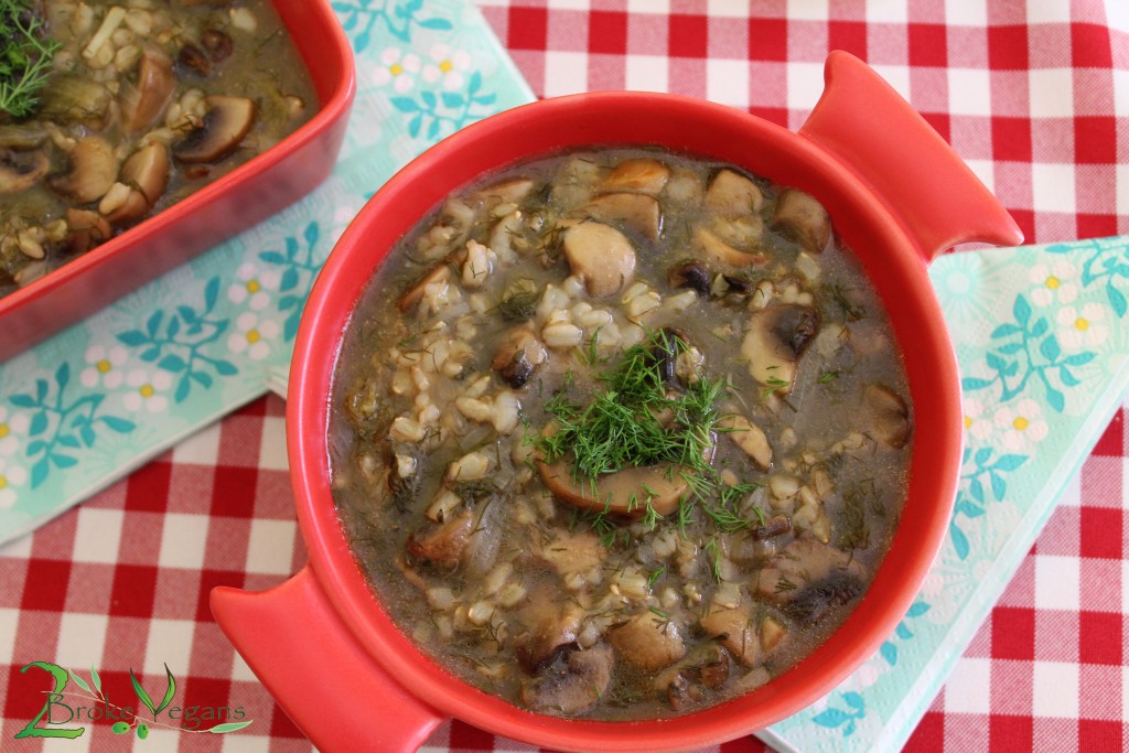 Vegan Magiritsa Greek Easter Soup