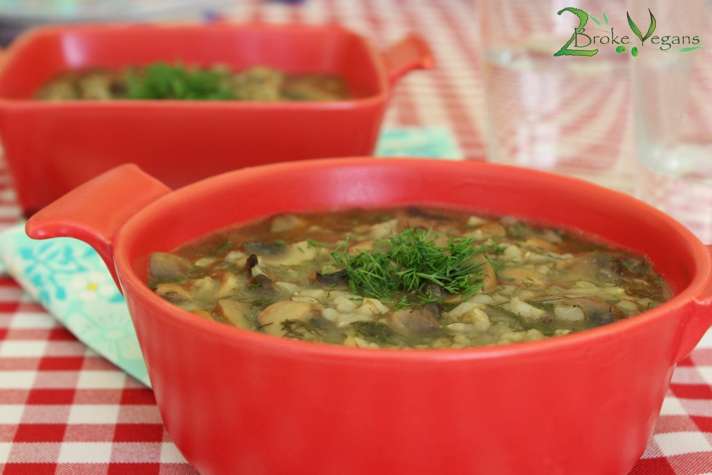 Vegan Magiritsa Greek Easter Soup