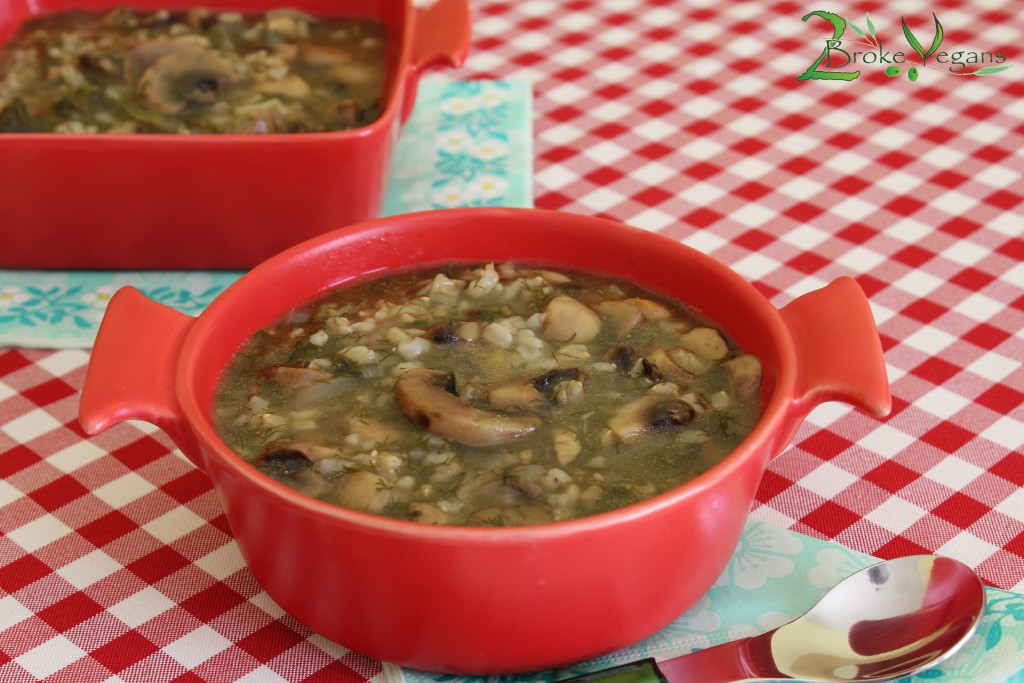 Vegan Magiritsa Greek Easter Soup