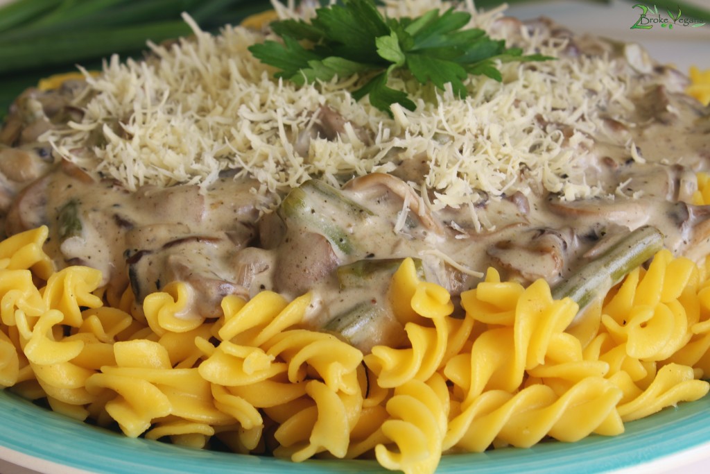 Asparagus and Mushroom Pasta