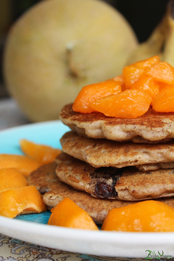 Vegan Chocolate Chip Pancakes